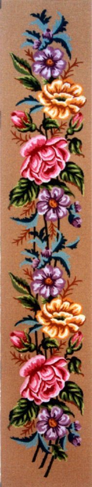 Рисунок для вышивания Soulos (канва жесткая), Пионы, 25х100 см Рисунок для вышивания Soulos (канва жесткая), Пионы, 25х100 см