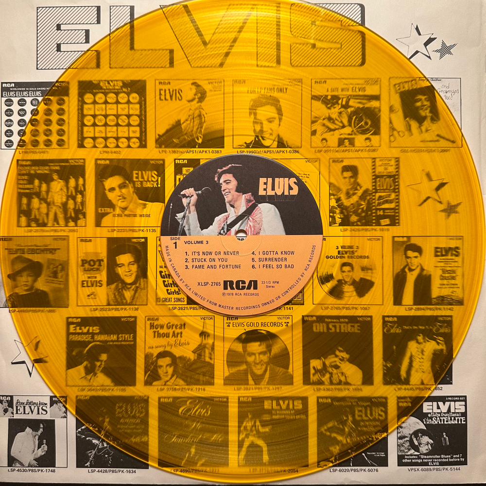 Elvis Presley - Elvis' Golden Records - Volume 3 (Канада 1978г.)