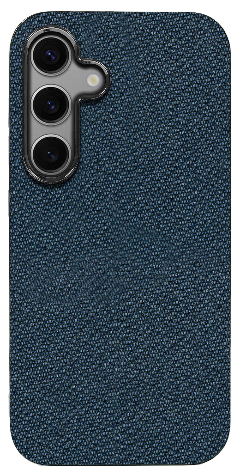 Дизайнерский чехол для SAMSUNG S24 (не ULTRA,PLUS,FE) с мягкой тканевой поверхностью