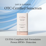 d'Alba, Vegan Fresh Sun Stick, SPF 50+, 20 г (0,7 унции)