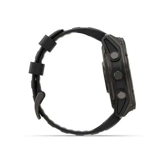 Смарт-часы Garmin Fenix 8 Pro AMOLED (51 мм) Sapphire карбоново-серый DLC титан черный/гравийно-серый 010-03199-01