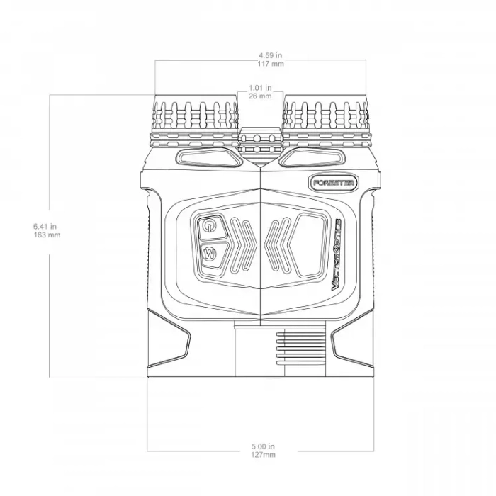Бинокль с дальномером Vector Optics FORESTER 10x42 (SCBRF-01)
