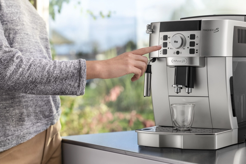 Кофемашина Delonghi Magnifica S ECAM22.110.SB 1450Вт серебристый