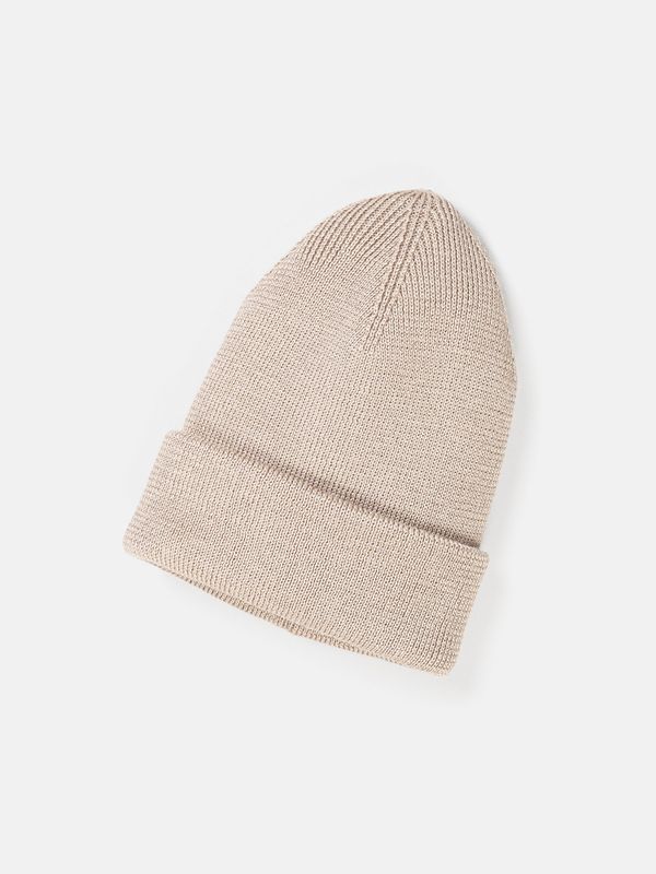Шапка бини из смесовой шерсти 