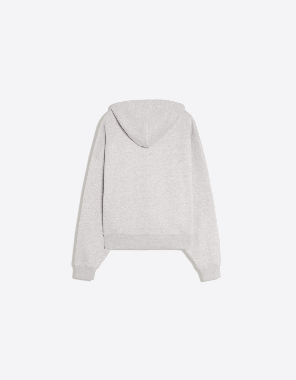Мужское худи с принтом и эффектом стирки, арт. 3553/732 - BERSHKA