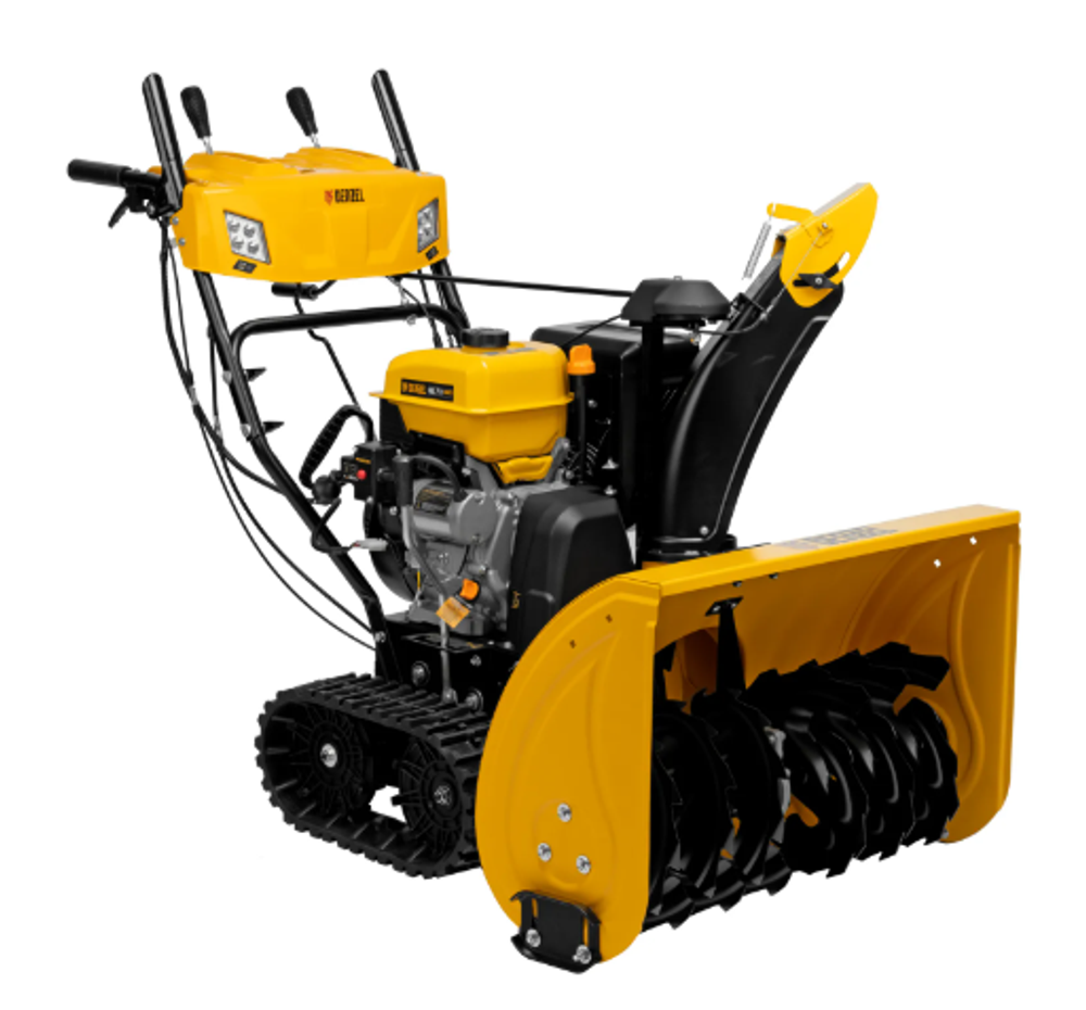 Бензиновая снегоуборочная машина SBL 711DT PRO, 420cc, гусеницы, эл.старт, блок. дифф. Denzel