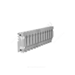 Радиатор алюминиевый Classic 200 8 секций Qну=640 Вт RAL 9016 (белый) Ogint .