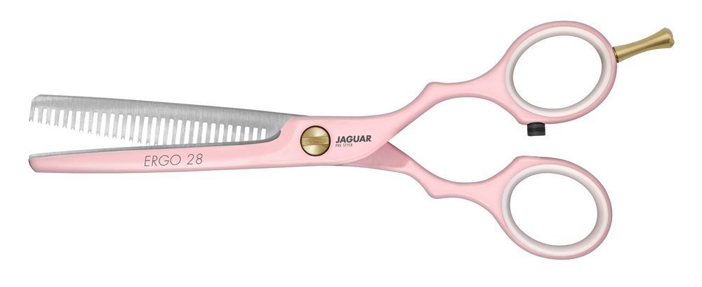 Ножницы филировочные Jaguar Pre Style Ergo Pink 28 5.5"