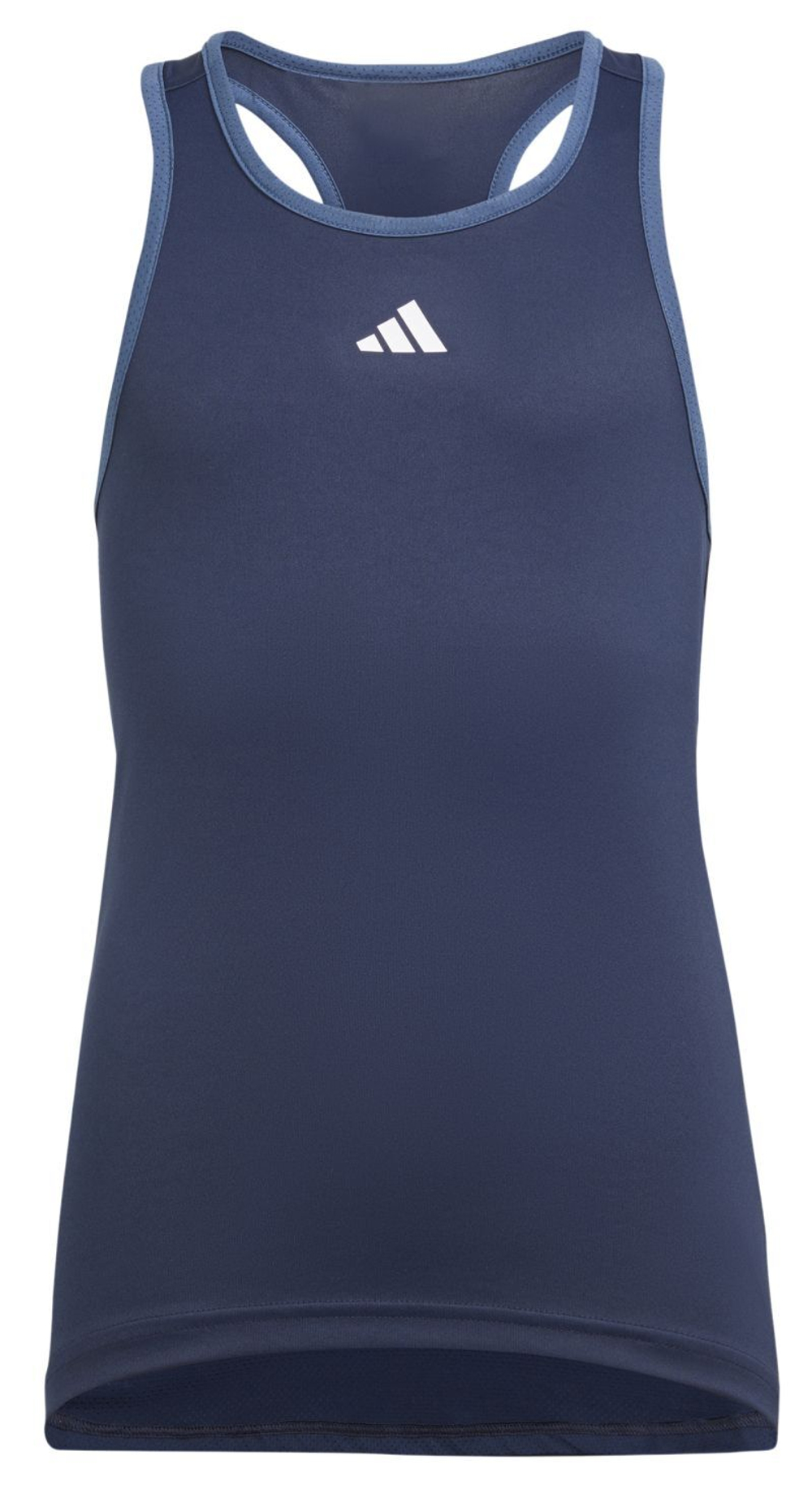 Футболка для девочки теннисная Adidas Club Tank Top - небесный