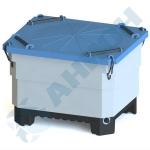 Крышка на контейнер 640 л Анион(1215x1015x45см;синий) - арт.559520