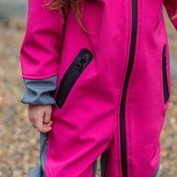 Комбинезон Softshell демисезонный "Малина"
