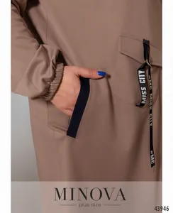 Костюм 17-252-синий-пудра Minova