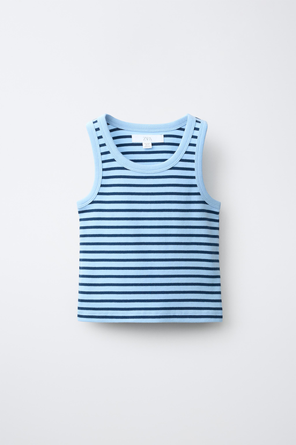ZARA ТОП В РУБЧИК В ПОЛОСКУ, ПОЛОСКИ