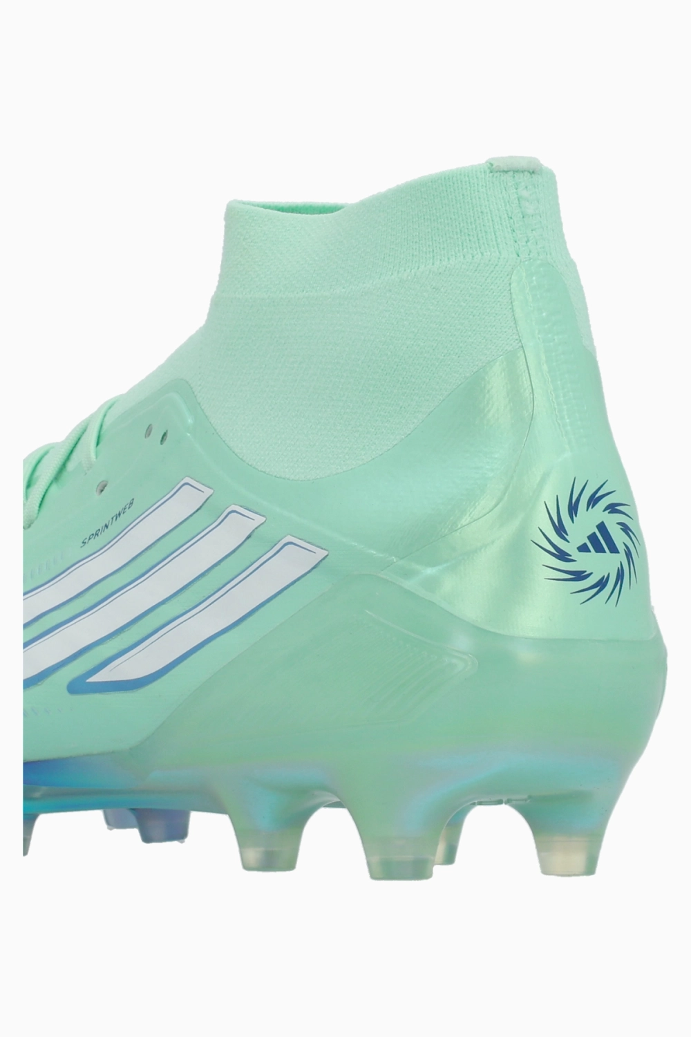 Бутсы adidas F50 Elite Sparkfusion Mid FG/AG для женщин - бирюзовый
