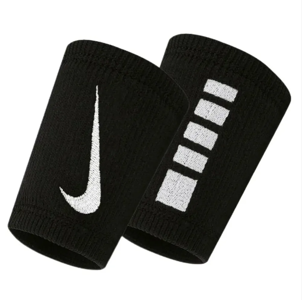 Напульсник теннисный Nike Elite Double-Wide Wristbands 2P
