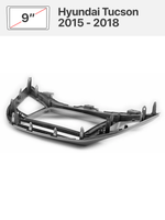 Переходная рамка 9" и комплект проводов для Hyundai ix35, Tucson 2009 - 2015