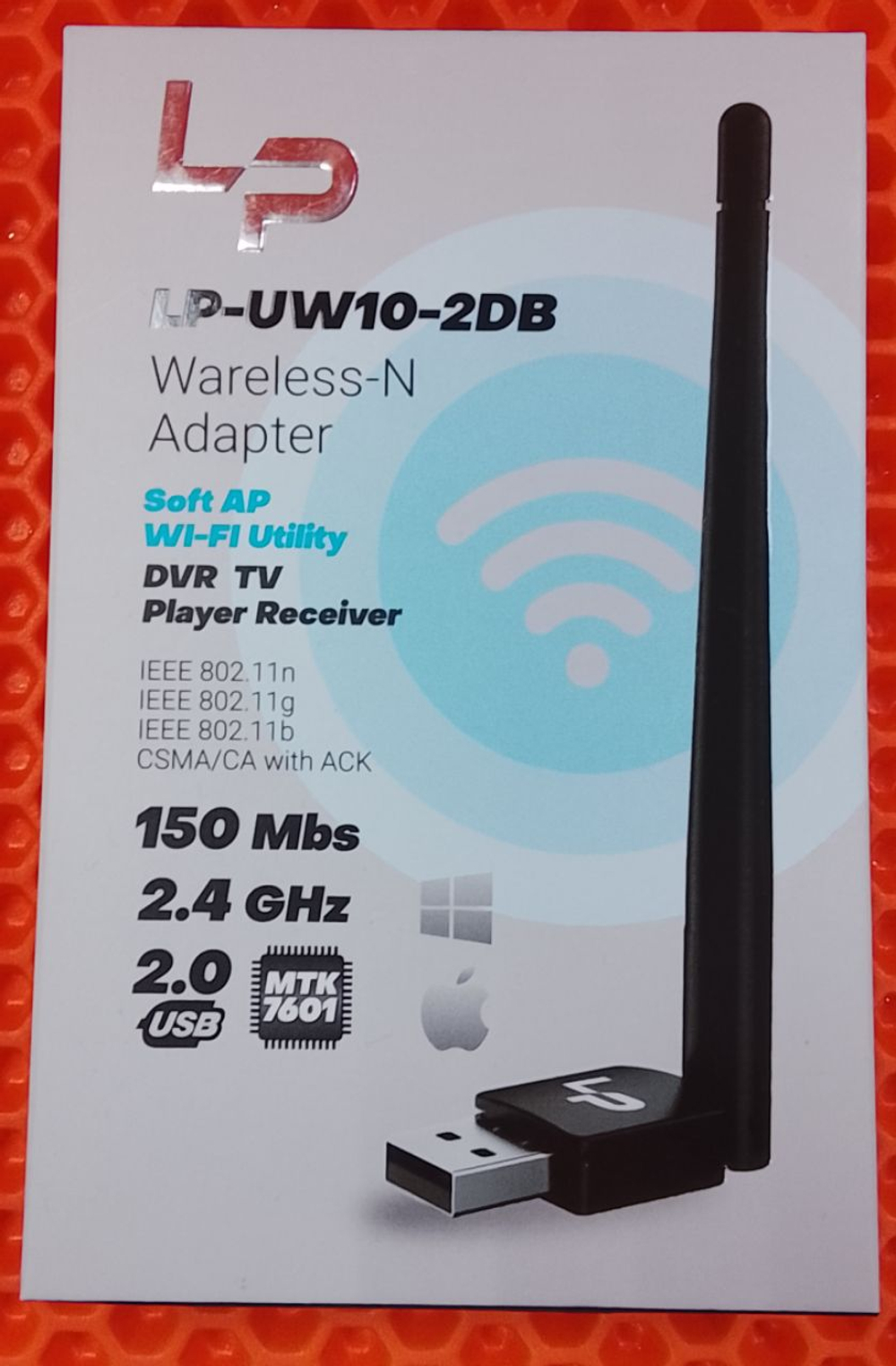 Wi-Fi адаптер LP-UW10-2DB 150Mbps/2.4Gz