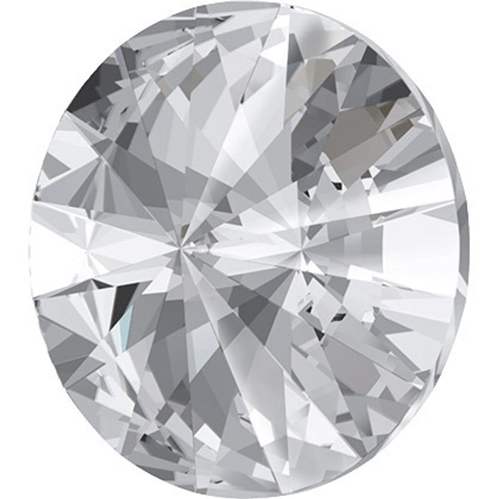 Стразы стекло 10.7 мм, 12 шт, SS47 белый (crystal), Preciosa