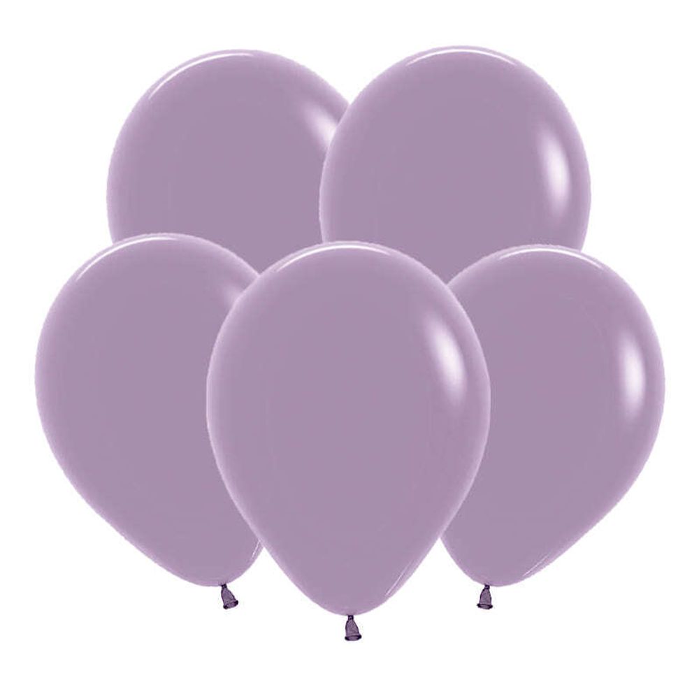 S 5" Пастель Лаванда / Lavender / 100 шт. S 5" Пастель Лаванда / Lavender / 100 шт.