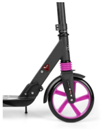 Самокат двухколесный "Urban Scooter SunColor SKL-03" амортизатор, колеса 200 мм (розовый/черный)