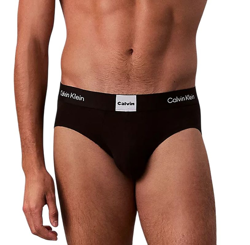Мужские спортивные боксеры Calvin Klein Icon Logo Graphic Brief 3P - black