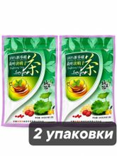 Чай травяной Qiancaofang с лотосом и кассией 12 пак x 2 шт