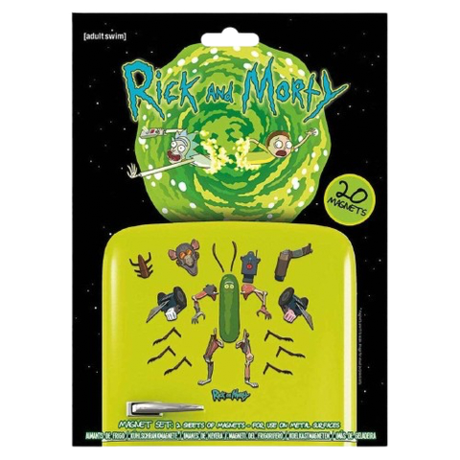 Набор магнитов Рик и Морти Weaponize The Pickle