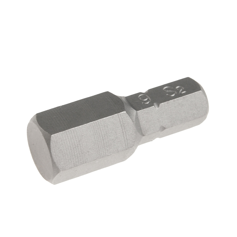 Бита HEX H9х25мм 1/4" DR 6-ти гранная S2 JTC