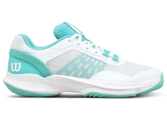 Женские кросовки для Padel Wilson Hurakn Pro V2 - white/white/turquoise