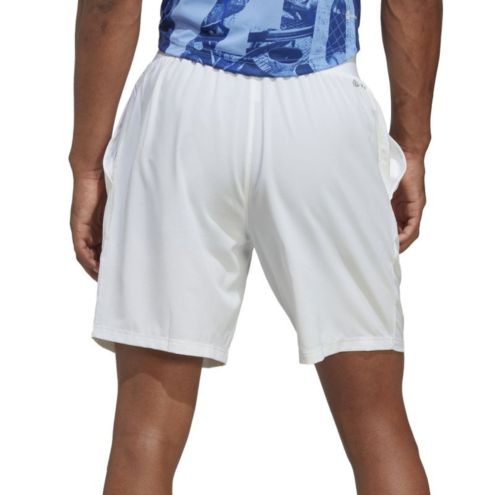 Мужские теннисные шорты Adidas Club Tennis Stretch Woven 9'' Shorts - белый
