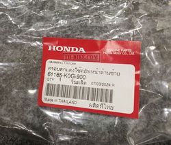 61165-K0G-900. GARNISH, L. FR. FORK. HONDA