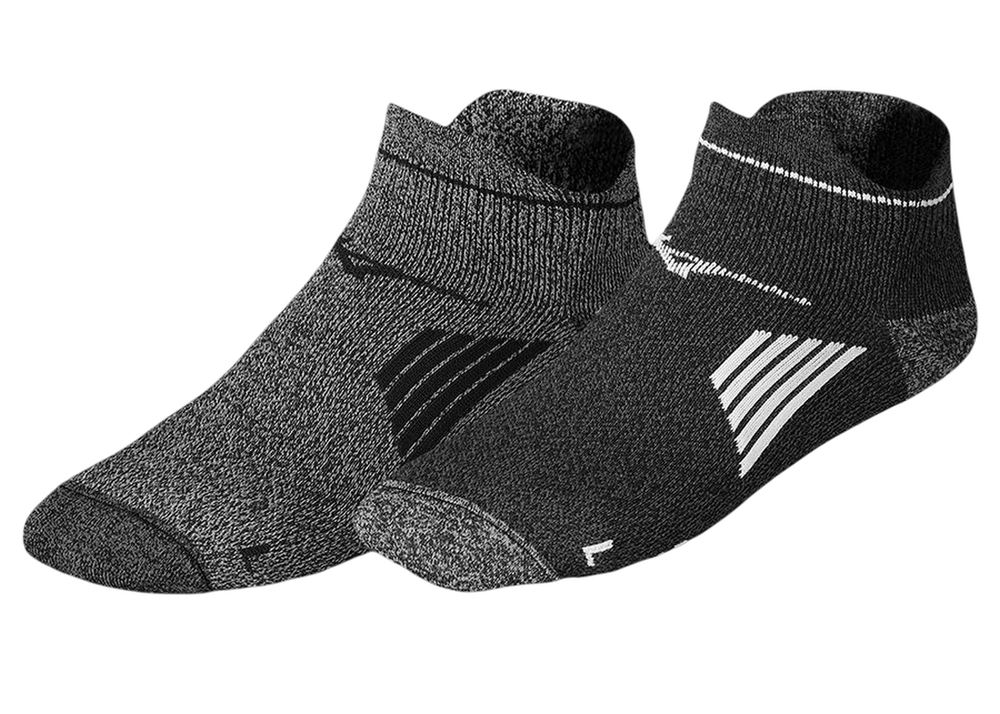 Теннисные носки Mizuno Active Training Mid 2P - black/grey