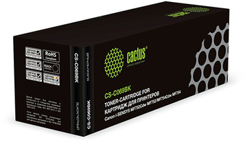 Картридж лазерный Cactus CS-C069BK 069 черный (1900стр.) для Canon i-SENSYS MF752Cdw MF752/MF754Cdw MF754