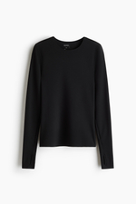 Топ Soft Sculpting с длинными рукавами - H&M