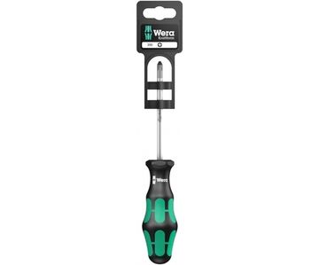 Крестовая отвёртка Wera 350 PH SB PH1x80 мм, на подвесе WE-100051