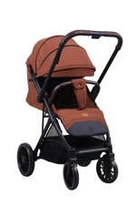 Прогулочная коляска с перекидной ручкой Luxmom H2, красная