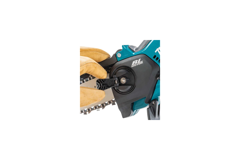 Пила цепная аккумуляторная Makita LXT BL 18 В, 320 Вт, 6/15 см, 0.325", 11 мм, 8 м/с XPT (BL1830B DC18SD) DUC150SF