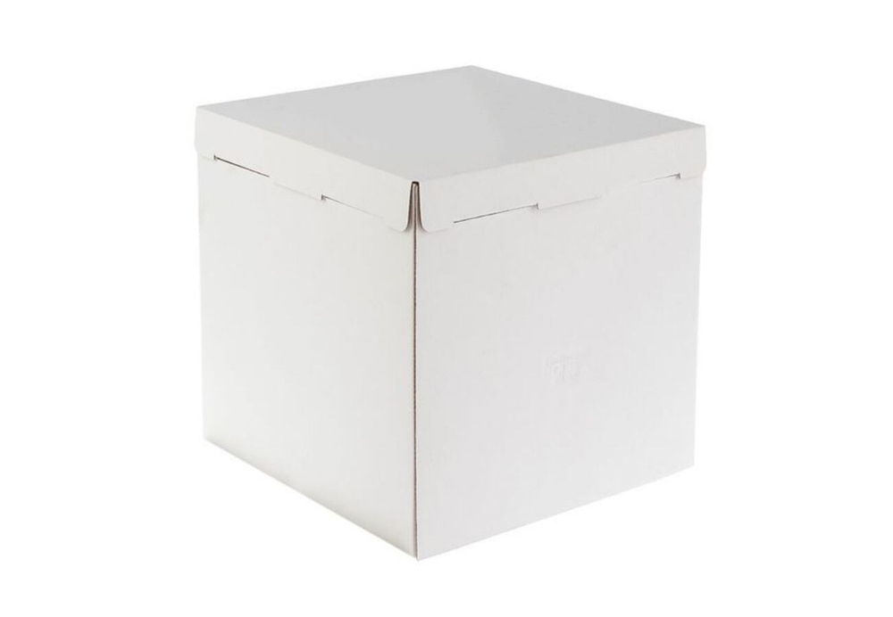 Короб д/торта белый 30*30*30 (5кг) NEW