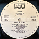 Charlie Spand - (1929-1940) The Remaining Titles (Австрия 1988г.)