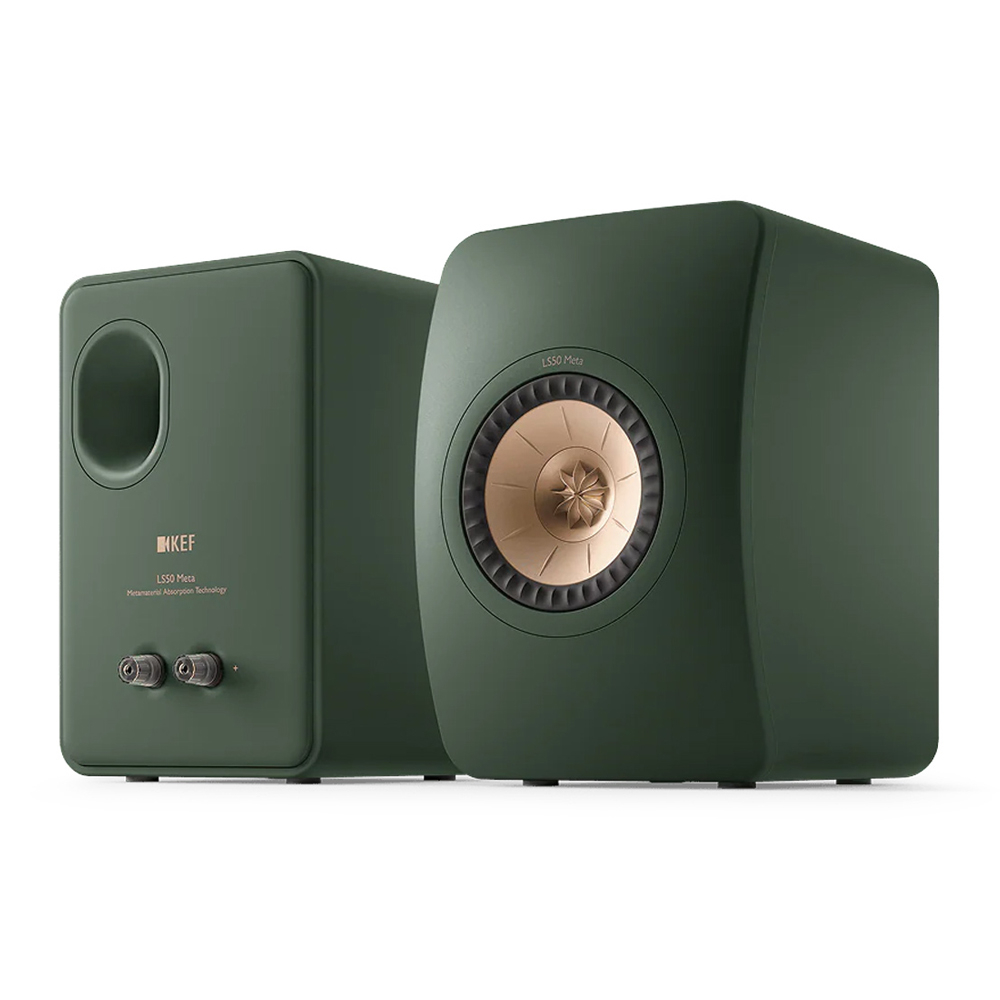 KEF LS50 Meta Green двухполосная полочная пассивная акустическая система (пара)
