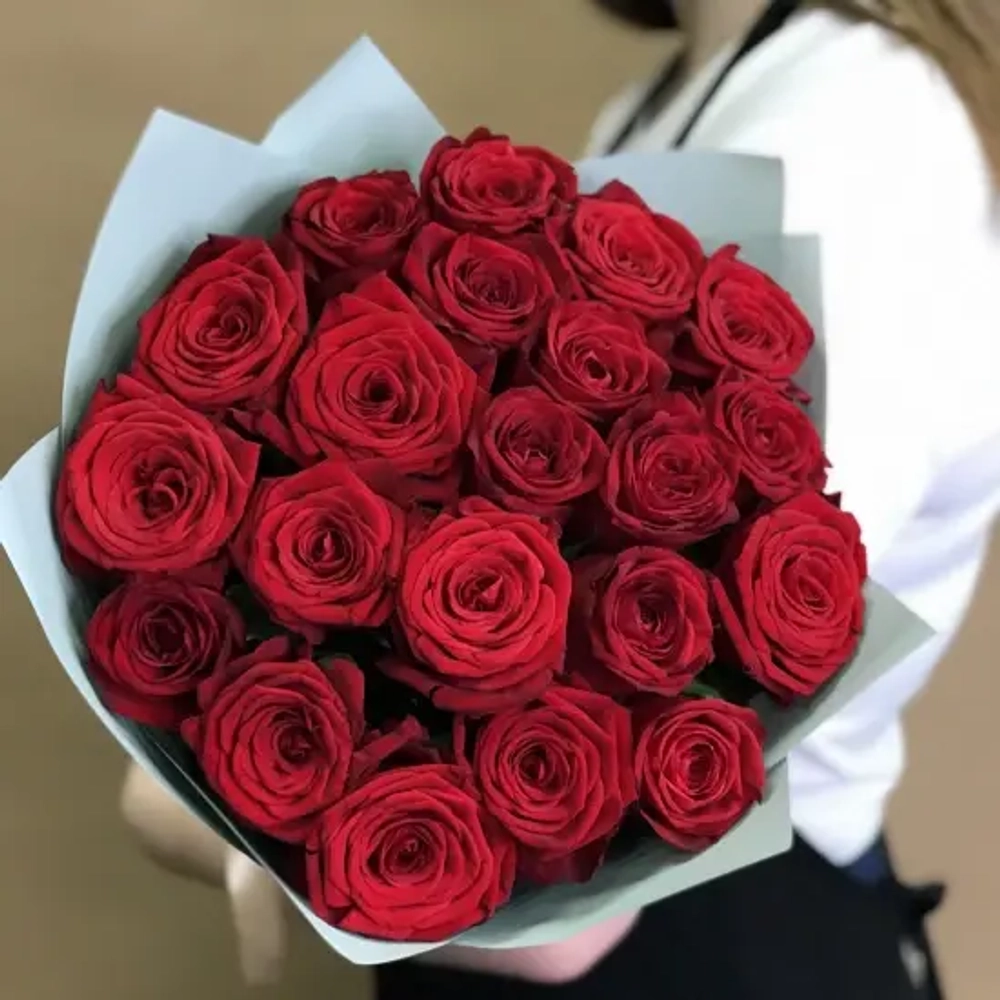 Букет из 21 красной розы (40 см)  в Шарм Эль Шейхе