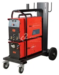 Инвертор сварочный Fubag INTIG 320T W AC/DC PULSE + горелка FB TIG 18 5P 4 м + модуль охлаждения + тележка