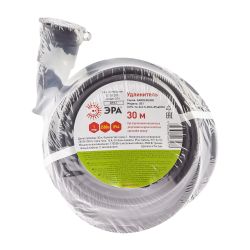 Удлинитель силовой ЭРА UPx-1e-3x1,5-30m-IP44(KG) в бухте с заземлением 1 розетка 30м КГ 3х1,5мм2 | Электротовары