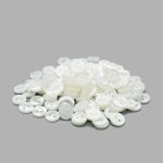 Пуговицы 2 прокола 18L=11 мм, (white (белый)), CB-M-10, 144 шт