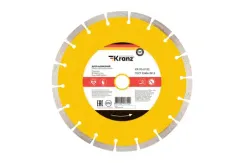 Диск алмазный отрезной KRANZ 230*22,2*2,4*10 сегментный 40298