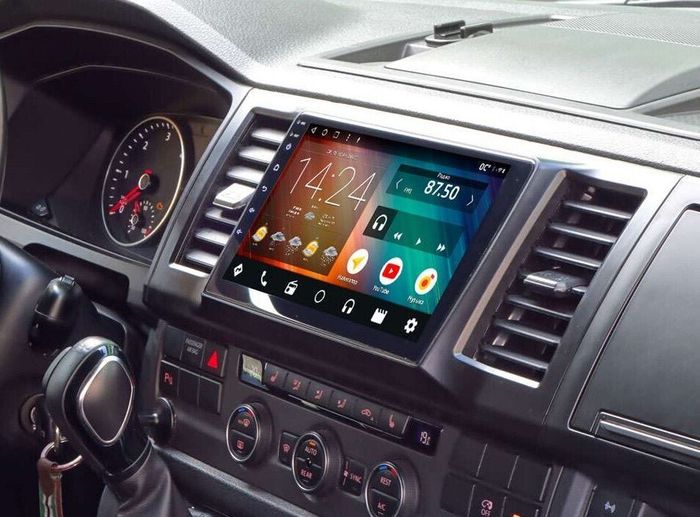 Магнитола для Volkswagen T6 Caravelle, Multivan, Transporter 2015-2019 - CanBox 9-4240 Android 10, SIM-слот