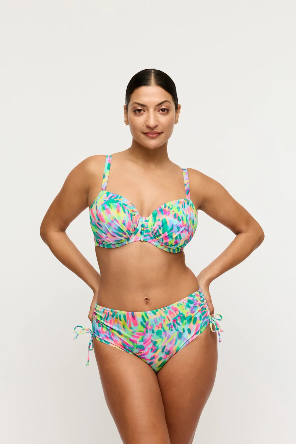 PRIMADONNA Swim Douala Топ с полной чашкой, разноцветный