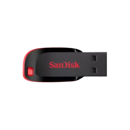 Флеш-накопитель SanDisk Cruzer Blade 64GB, USB 2.0, R 150 МБ/с