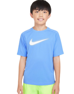Футболка для мальчика теннисная Nike Kids Dri-Fit Multi+ - небесный