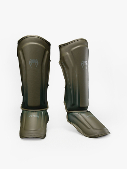 Щитки Venum Stealth Khaki/Dark Green
